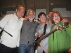Alfredo, Carlos, Alex, Frank and Lina at the Clockwork performance at the 94th Aero Squadron in Miami Florida on March 16, 2012