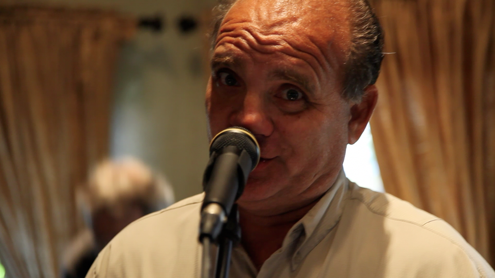 Alfredo at the Clockwork performance during the 94th Aero Squadron in Miami Florida on March 16, 2012
